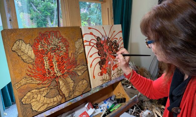 Sandie Schroder – Burned & Turned Exhibition – Linton & Kay Galleries – Swan Valley