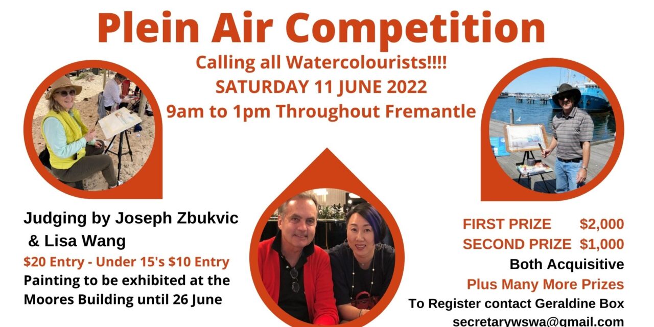 Plein Air Competition – Sat 11 June 2022 – Fremantle