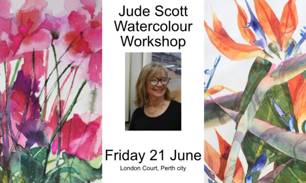 Watercolour Workshop with Jude Scott – Friday 21 June