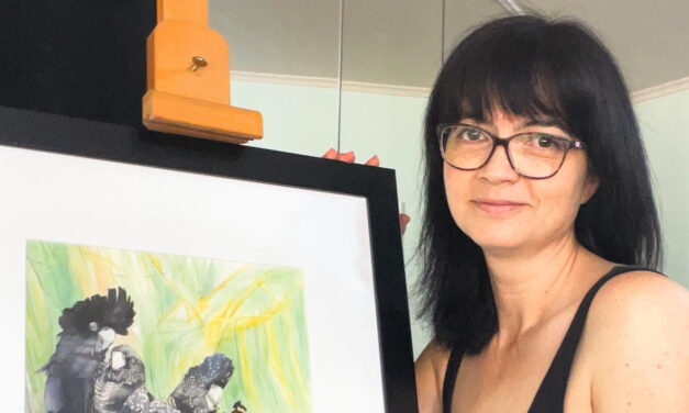 Polla Posavec – Teacup Tweets Exhibition – 2 Aug to 2 Sept