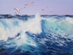 Flying Over The Break